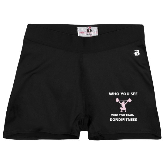 DONDIFITNESS LADIES SPORTS SHORTS