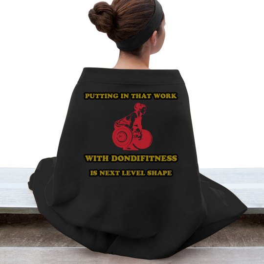 DONDIFITNESS LADIES STADIUM BLANKET
