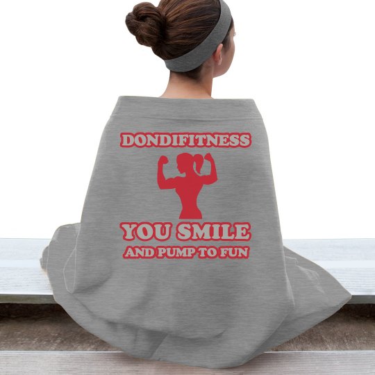 DONDIFITNESS LADIES STADIUM BLANKET