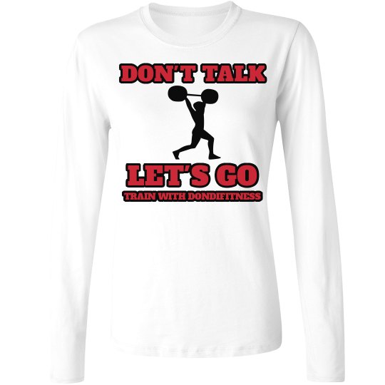 DONDIFITNESS LADIES SWEATSHIRT