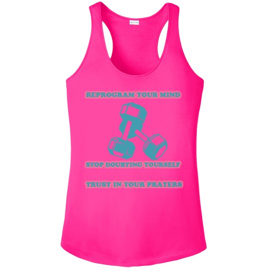 DONDIFITNESS WOMAN PERFORMANCE TANK  TOPS