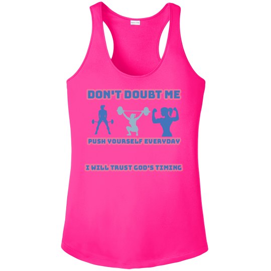 DONDIFITNESS WOMAN PERFORMANCE TANK  TOPS