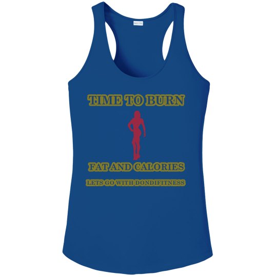 DONDIFITNESS WOMAN RACERBACK TANK TOP