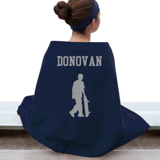 Donovan Skateboarding Stadium Blanket