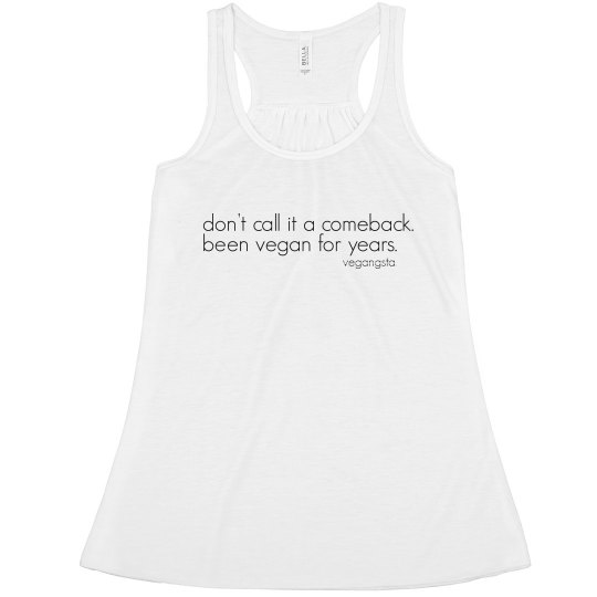 don't call it... racerback tank