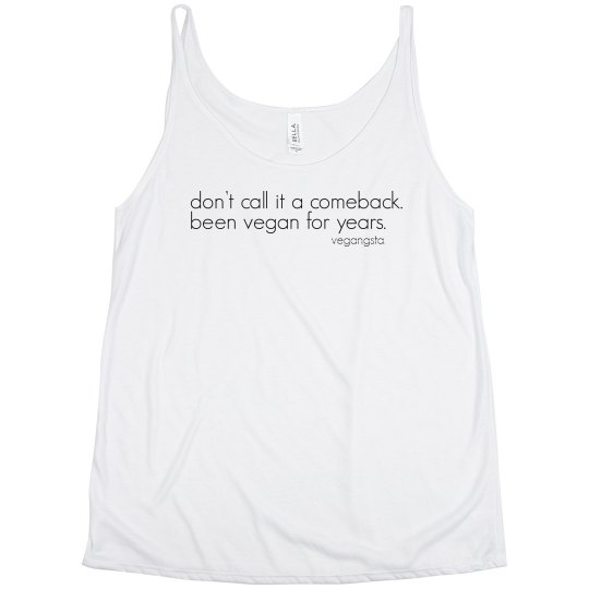 don't call it... slouchy tank