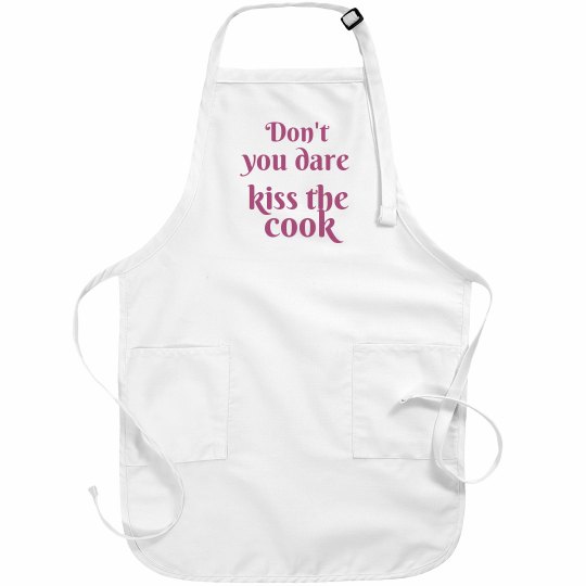 Don't kiss the cook apron