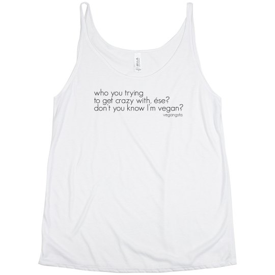 don't you know... slouchy tank