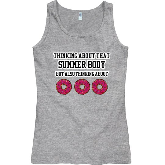 Donuts Workout Tank Donuts Workout Tank