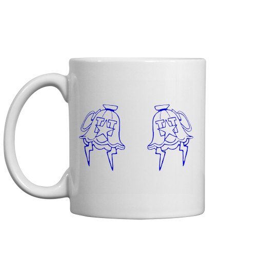 DOUBLE BLU MONIKER MUG