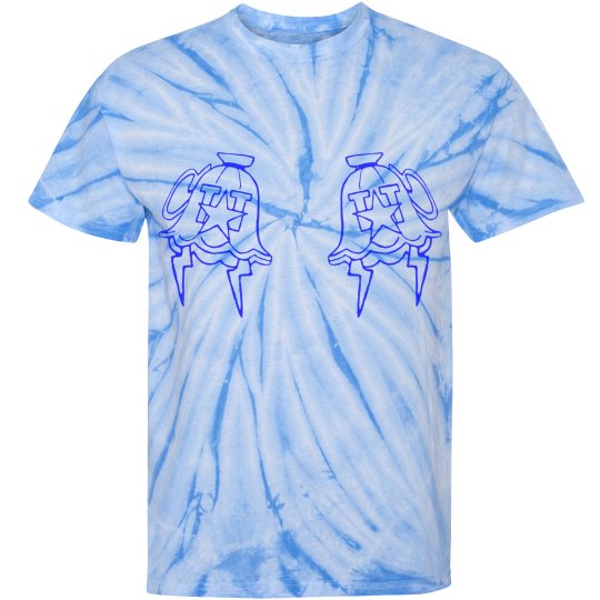 DOUBLE BLU MONIKER TIE DYE TEE