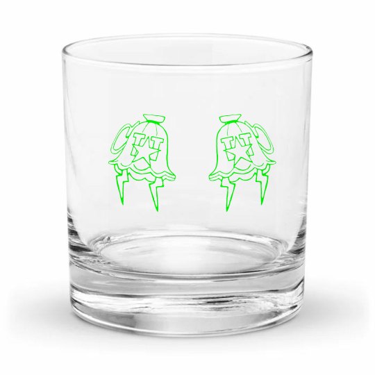 DOUBLE GREEN MONIKER GLASS DOUBLE GREEN MONIKER GLASS