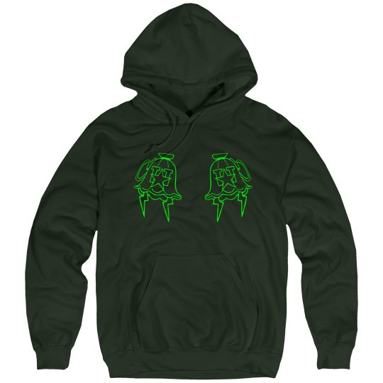DOUBLE GREEN MONIKER HOODIE (OTHER COLORS) DOUBLE GREEN MONIKER HOODIE (OTHER COLORS)