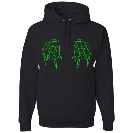 DOUBLE GREEN MONIKER HOODIE