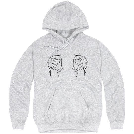 DOUBLE MONIKER BLK HOODIE (OTHER COLORS) DOUBLE MONIKER BLK HOODIE (OTHER COLORS)