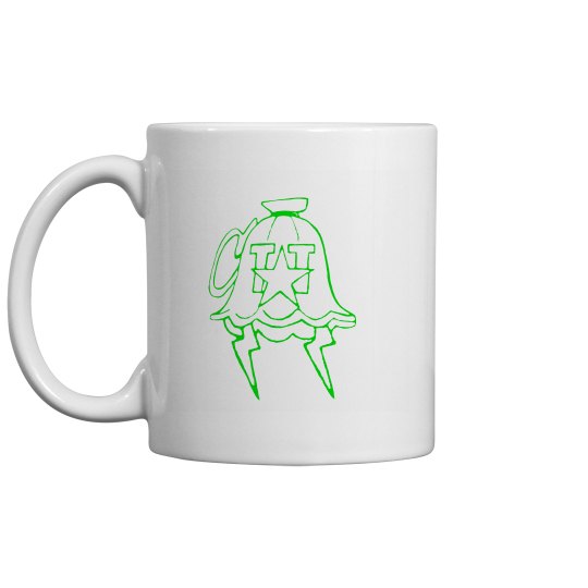 DOUBLE WHT MONIKER MUG