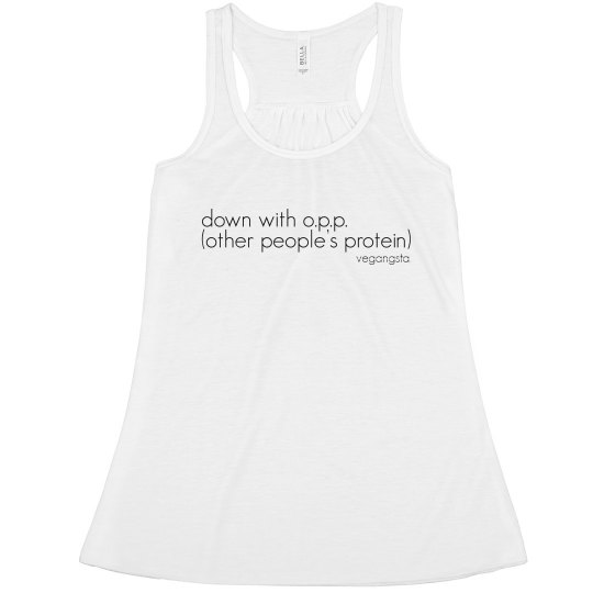 down with o.p.p. racerback down with o.p.p. racerback