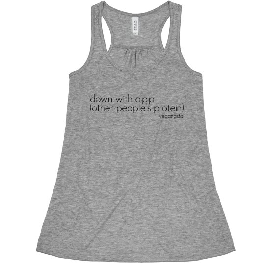 down with o.p.p. racerback down with o.p.p. racerback