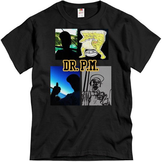 dr. p.m. tee (simple version) adults dr. p.m. tee (simple version) adults