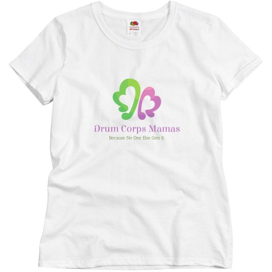 Drum Corps Mamas logo t-shirt