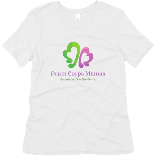 Drum Corps Mamas relaxed soft logo t-shirt