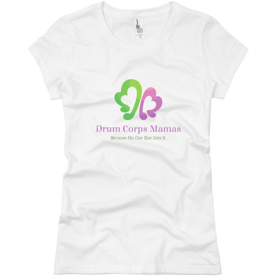 Drum Corps Mamas Slim logo t-shirt