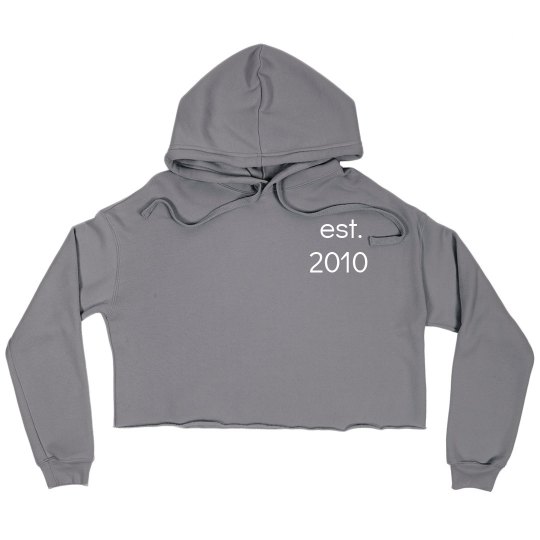 DX est. 2010 Crop Hoodie DX est. 2010 Crop Hoodie