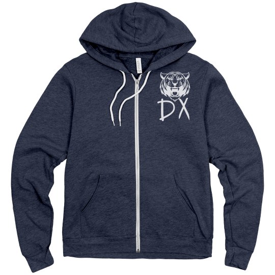 DX Tiger Zip Hoodie DX Tiger Zip Hoodie