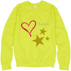 Unisex Neon Crewneck Sweatshirt