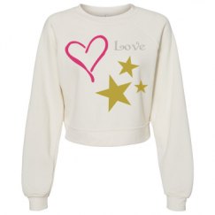 Women's Raglan Pullover Fleece