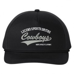 Snapback Five-Panel Rope Hat