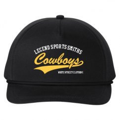 Snapback Five-Panel Rope Hat