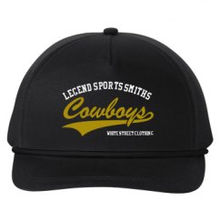 Snapback Five-Panel Rope Hat