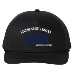 Snapback Five-Panel Rope Hat