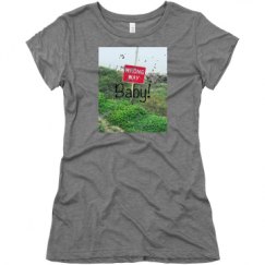 Ladies Slim Fit Super Soft Triblend Tee