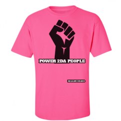 Unisex Ultra Cotton Safety Neon Crewneck Tee