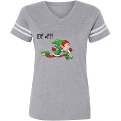Ladies Relaxed Fit Vintage Sports Tee