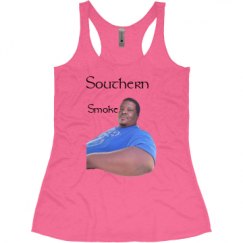 Ladies Slim Fit Super Soft Racerback Triblend Tank