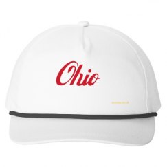 Snapback Five-Panel Rope Hat