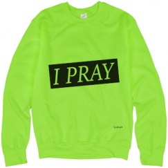 Unisex Neon Crewneck Sweatshirt