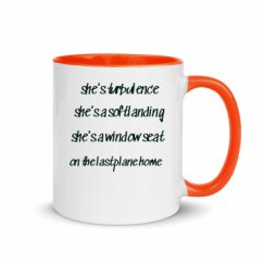 11oz Ceramic Mug with Color Inside