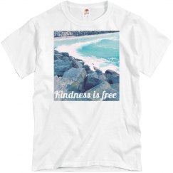 Kindness is free Wave & rocks