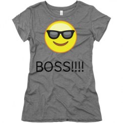 Ladies Slim Fit Super Soft Triblend Tee