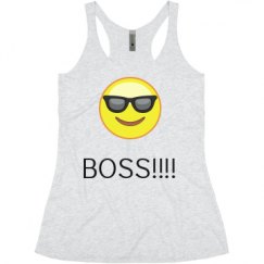 Ladies Slim Fit Super Soft Racerback Triblend Tank