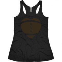 Ladies Slim Fit Super Soft Racerback Triblend Tank