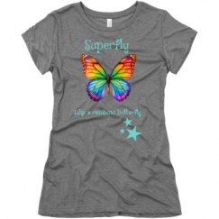 Ladies Slim Fit Super Soft Triblend Tee