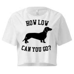 Ladies Festival Cali Crop Top Tee