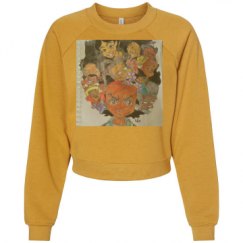 Women's Raglan Pullover Fleece