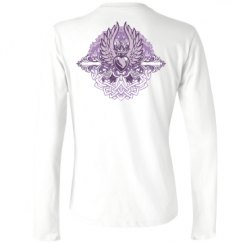 Ladies Relaxed Fit Basic Long Sleeve Tee