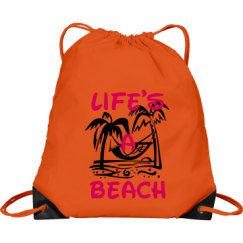 Port & Company Drawstring Cinch Bag